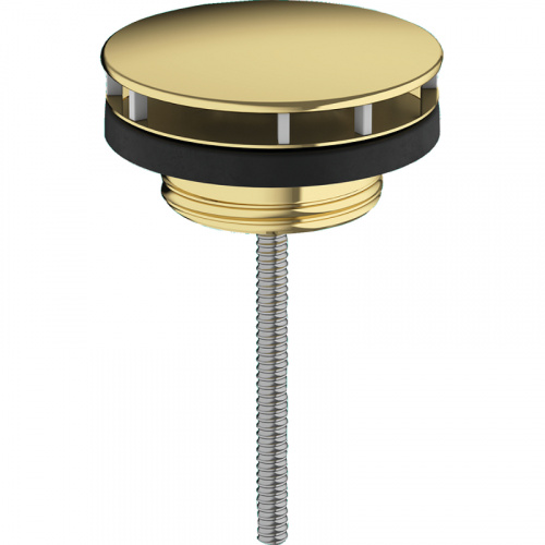 картинка Выпуск для раковины Hansgrohe Полированное золото (50001990) от магазина Сантехстрой