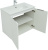 картинка Мебель для ванной Aquanet Алвита New 80 2 дверцы, белый матовый от магазина Сантехстрой