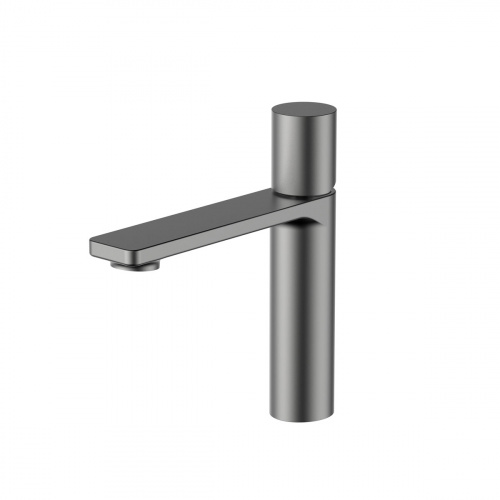 картинка Смеситель для раковины Vogue VBF-4V3GM, однорычажный, вороненая сталь от магазина Сантехстрой