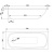 картинка BETTE Form 2020 Ванна 170х70х42 см., с системой антишум, антислип SENSE, цвет белый от магазина Сантехстрой