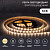 картинка Лента светодиодная 12В,  SMD2835, 4,8Вт/м,  60 LED/м,  2700К,  8мм,  5м,  для БП с клеммами,  IP65 LAMPER от магазина Сантехстрой