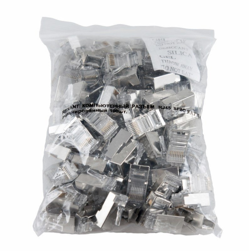 картинка Разъем FTP RJ-45(8P8C),  CAT 5e REXANT от магазина Сантехстрой