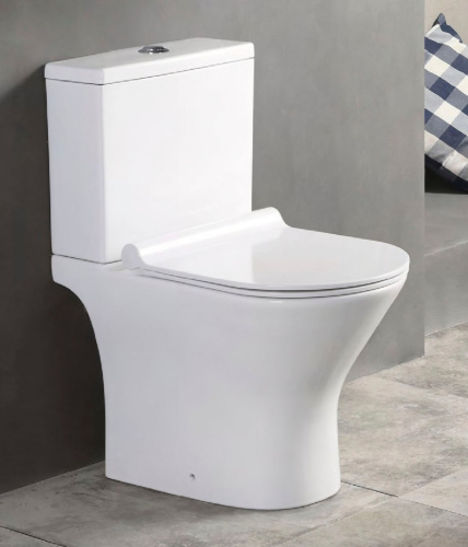 картинка Унитаз-компакт Azario Verde 615х360х745 напольный, безободковый, с сиденьем микролифт ( AZ-2224) магазин Сантехстрой являющийся официальным дистрибьютором в России  картинка Унитаз-компакт Azario Verde 615х360х745 напольный, безободковый, с сиденьем микролифт ( AZ-2224) от магазина Сантехстрой