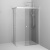 картинка W94G-403-12090-MТ Душевое ограждение X-Joy Square Slide 120х90, мат хром, прозрачное от магазина Сантехстрой