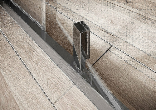 картинка Душевая дверь Ravak Nexty NDOP2-120 03OG0C00Z1 профиль Хром стекло Transparent от магазина Сантехстрой