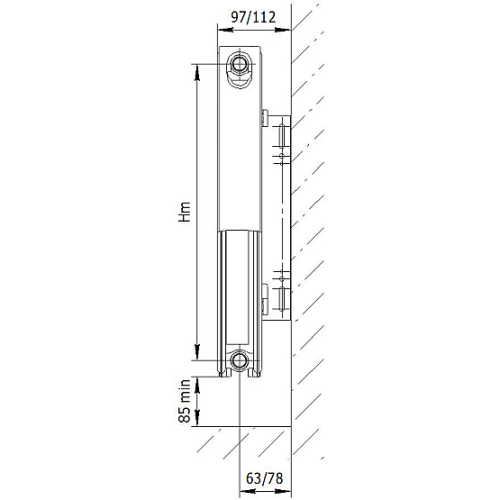 картинка Радиатор стальной панельный AXIS 21 500 x 1000 Ventil от магазина Сантехстрой