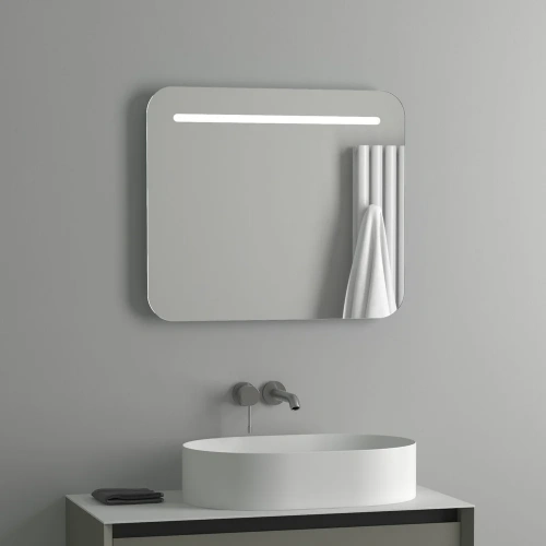 картинка Зеркало Evoform Ledline BY 2144 70х60 от магазина Сантехстрой