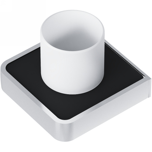 картинка Набор аксессуаров для ванной Damixa Jupiter DAK77B2803W Хром Черный матовый от магазина Сантехстрой