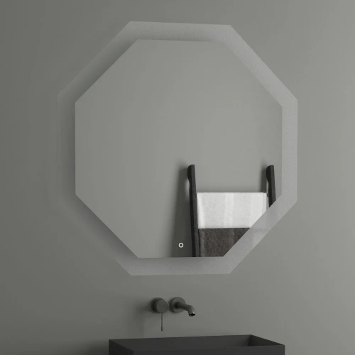 картинка Зеркало Evoform Ledshine BY 2607 100х100 от магазина Сантехстрой