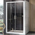 картинка Душевая дверь Ravak 10° 10DP4 120 0ZKG0100Z1 профиль Белый стекло Transparent от магазина Сантехстрой