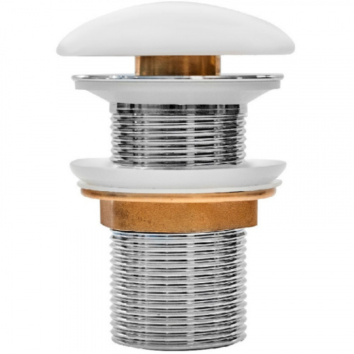 картинка Выпуск IDDIS для умывальника без перелива, белый матовый Optima Home (OPHWM00i88) от магазина Сантехстрой