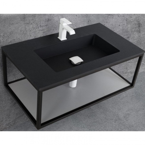 картинка Полка Cezares cadro-100-mens-bianco Белая от магазина Сантехстрой