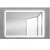 картинка Зеркало BelBagno 120 spc-grt-1200-800-led-btn Хром от магазина Сантехстрой