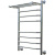 картинка Водяной полотенцесушитель Тругор Браво 2 П НП 80x50 с полкой Хром от магазина Сантехстрой