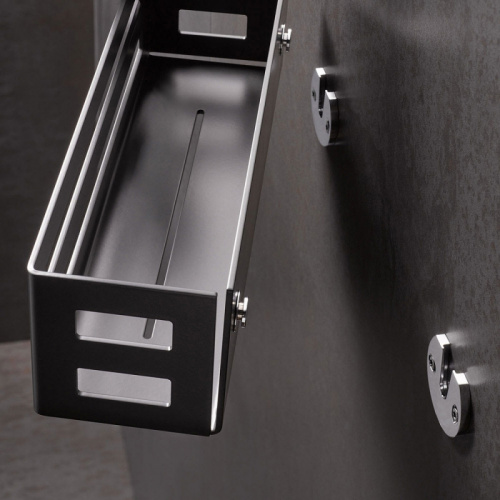 картинка Полка корзина Keuco 24954 370000 Темно-серая от магазина Сантехстрой