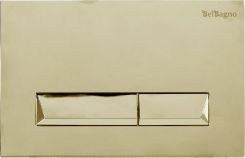 картинка Кнопка смыва BelBagno Marmi BB013-MR-ORO золото от магазина Сантехстрой