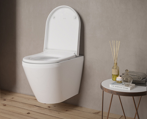 картинка Унитаз Vitra Integra Round 7041B003-0075 подвесной без сиденья от магазина Сантехстрой