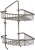 картинка Полка Savol решетка угловая двойная (S-002723C) от магазина Сантехстрой