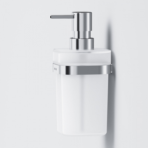 картинка A8F36900 Func Стеклянный диспенсер с настенным держателем от магазина Сантехстрой