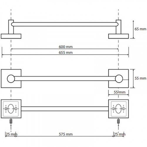 картинка Полотенцедержатель Bemeta Beta 132104042 Хром от магазина Сантехстрой