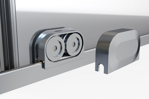 картинка Душевой уголок Allen Brau Fantasy 140x80 3.11008.00 + 3.11011.00 хром от магазина Сантехстрой