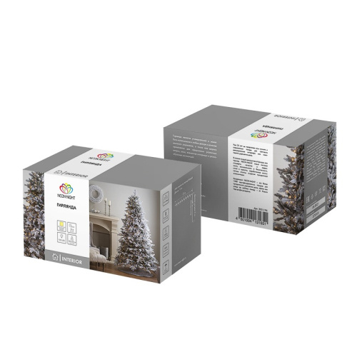 картинка Гирлянда Твинкл Лайт 15 м,  прозрачный ПВХ,  120 LED,  цвет ТЕПЛЫЙ БЕЛЫЙ от магазина Сантехстрой