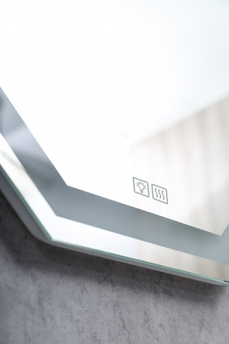 картинка Зеркало BelBagno 80 spc-ott-800-800-led-tch-warm от магазина Сантехстрой