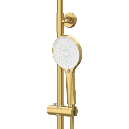 картинка Душевая система Cezares Relax RELAX-CD-BORO Брашированное золото от магазина Сантехстрой