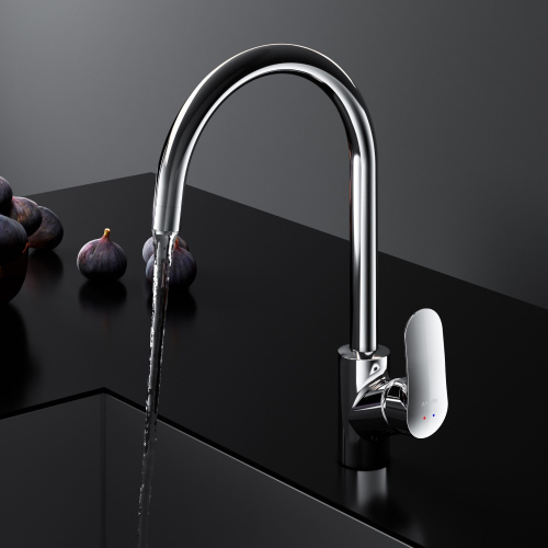 картинка F8007700 Like, смеситель для кухни с каналом для питьевой воды, хром, шт. от магазина Сантехстрой