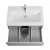 картинка Тумба под раковину Aquaton Форест 75 см универсальный монтаж, туманный серый (1A278301FR4D0) от магазина Сантехстрой