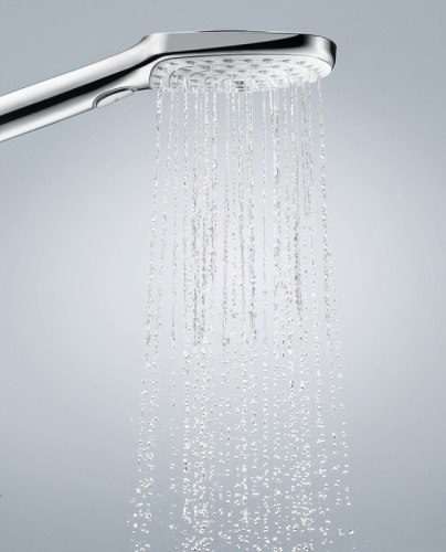 картинка Ручной душ Hansgrohe Raindance Select E EcoSmart 26521400 Хром Белый от магазина Сантехстрой