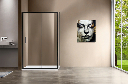 картинка Душевой уголок Vincea vsr-1g8014clb от магазина Сантехстрой