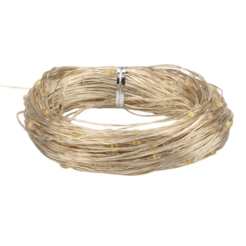 картинка Гирлянда Роса с трансформатором 100 м,  1000 LED,  теплое белое свечение NEON-NIGHT от магазина Сантехстрой