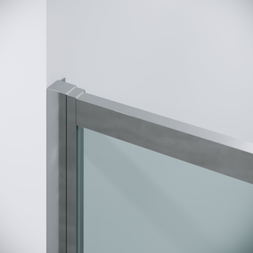 картинка Душевая перегородка 200.K33.02.90.10.00 Cosmo (90*195) хром, стекло прозрачное, 1 место от магазина Сантехстрой