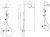 картинка 5.11001-BN FANTASY Душ.система,термостат Vernet, Верх душ Ф300мм,браш.никель (295307) от магазина Сантехстрой