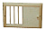 картинка Вентиляционная решетка малая с задвижкой РВ-М (380x154) г. Муром от магазина Сантехстрой