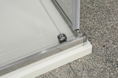 картинка Душевой уголок BelBagno Uno 120х100 UNO-AH-1-120/100-C-Cr профиль Хром стекло прозрачное от магазина Сантехстрой