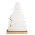 картинка Деревянная фигурка с подсветкой Елочка с оленем 18x7x29 см от магазина Сантехстрой