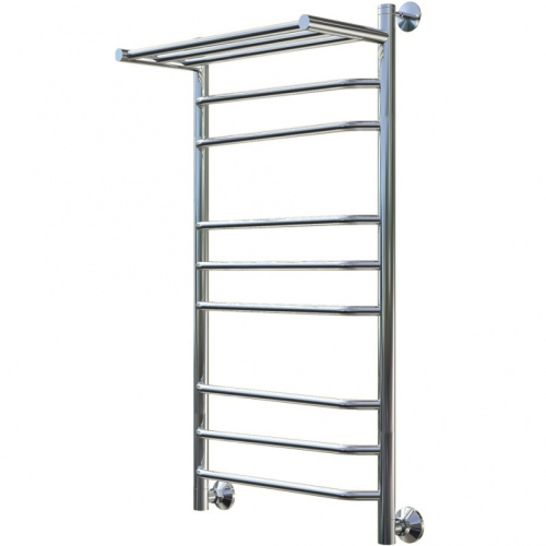 картинка Водяной полотенцесушитель Тругор Браво 3 П НП 100x50 с полкой Хром от магазина Сантехстрой