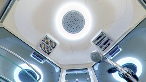 картинка Душевая кабина Timo Standart 100*100*220  (T-1100) от магазина Сантехстрой