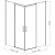 картинка Душевой уголок Vincea vss-4d100clb от магазина Сантехстрой