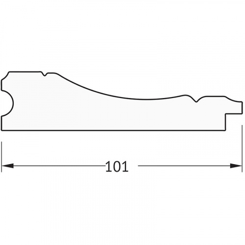 картинка Зеркало Evoform Exclusive-G 76х59 BY 4035 с гравировкой в багетной раме - Вензель серебряный 101 мм от магазина Сантехстрой