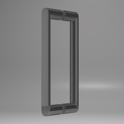 картинка Душевой уголок Dice VSR-4D1014CLGM, 1400*1000, вороненая сталь, стекло прозрачное от магазина Сантехстрой