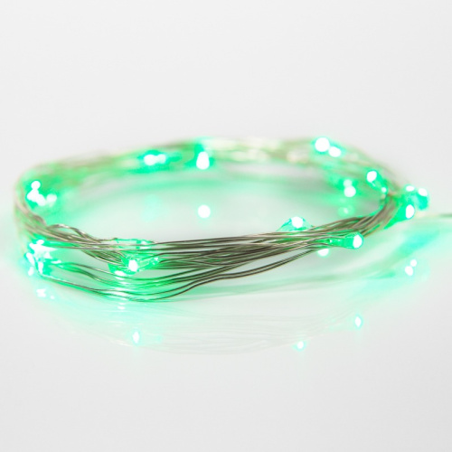 картинка Гирлянда Роса,  2 м,  20 диодов,  цвет зеленый от магазина Сантехстрой