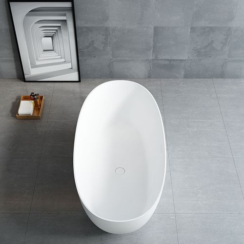 картинка Ванна Solid Surface Vincea VBT-6S01MW, белый матовый от магазина Сантехстрой