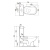 картинка KERASAN Retro Бачок для унитаза моноблок 1012/1013 (без механизма слива) подвод снизу, цвет белый от магазина Сантехстрой