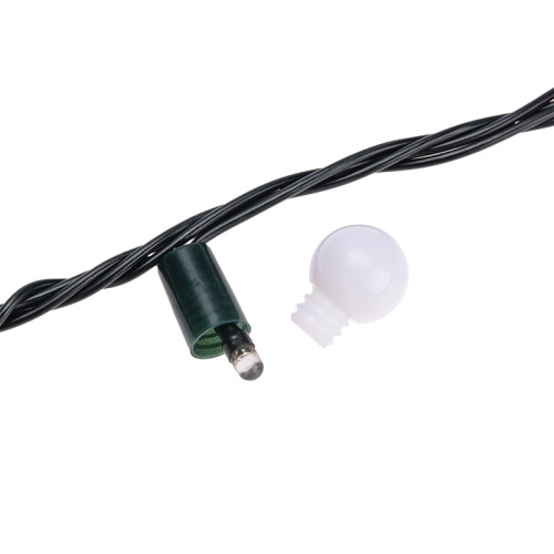 картинка Гирлянда Мультишарики 20м,  200LED,  диаметр 15мм,  IP44, зеленый провод,  свечение мульти (RG/RB),  мигание,  230В NEON-NIGHT от магазина Сантехстрой