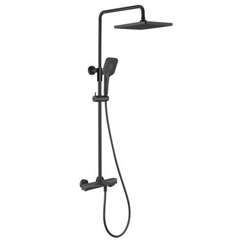 картинка Душевая стойка Next VSFS-1N1TMB термостатическая, черный от магазина Сантехстрой