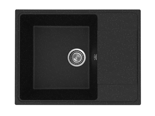 картинка Мойка Practik черный оникс (PR-M 650-004) от магазина Сантехстрой