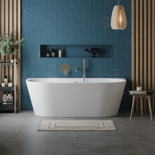 картинка Акриловая ванна BelBagno 170x80 BB710-1700-800 без гидромассажа от магазина Сантехстрой
